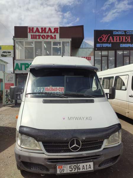 bus to kyzyl-suu - marshrutka 387