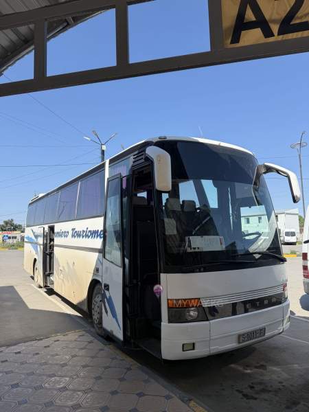 Karakol to Almaty bus - setra